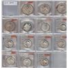 Image 1 : EGYPT: United Arab Republic, LOT of 14 silver coins