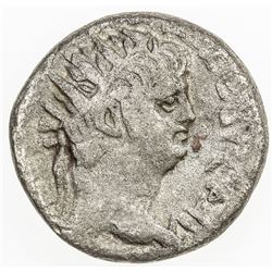 ROMAN EMPIRE: Nero, 54-68 AD, BI tetradrachm (10.94g), Alexandria, RY 10 (63/4 AD). F