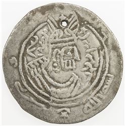 EASTERN SISTAN: Yazid, 763-767, AR drachm (3.66g), SK (Sijistan), ND. VF