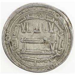 ABBASID: al-Mansur, 754-775, AR dirham (2.84g), Istakhr, AH139. VF