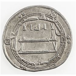 ABBASID: al-Rashid, 786-809, AR dirham (2.92g), Madinat Abarshahr, AH193. VF