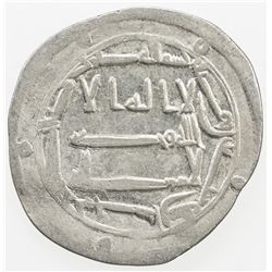 ABBASID: al-Rashid, 786-809, AR dirham (2.90g), Sijistan, AH170. VF