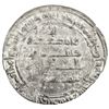 Image 2 : ABBASID: al-Muqtadir, 908-932, AR dirham (2.96g), Mah al-Kufa, AH299. VF-EF
