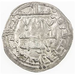 UMAYYAD OF SPAIN: al-Hakam II, 961-976, AR dirham (2.98g), Madinat al-Zahra, AH363. VF