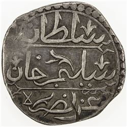 ALGIERS: Selim III, 1789-1807, AR 1/4 budju (3.25g), Jaza'ir, AH1222. VF