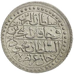 ALGIERS: Mahmud II, 1808-1830, AR budju, Jaza'ir, AH1237. EF-AU