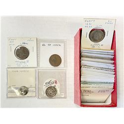 EGYPT: Mahmud II, 1808-1839, LOT of 38 bronze, billon, and silver coins