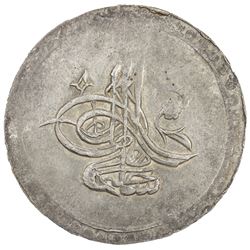 TURKEY: Selim III, 1789-1807, AR piastre (12.92g), Islambul, AH1203 year 4. EF