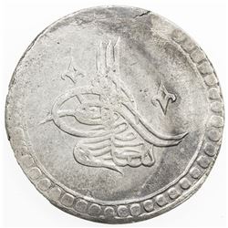 TURKEY: Selim III, 1789-1807, AR 2 kurush, Islambul, AH1203 year 16. EF-AU