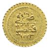 Image 2 : TURKEY: Mahmud II, 1808-1839, AV rubiye (0.78g), Kostantiniye, AH1223 year 10. EF