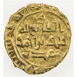 SAFFARID: Khalaf b. Ahmad, 972-980, AV fractional dinar (1.28g), Sijistan, DM. VF-EF