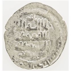 BANIJURID: Ahmad b. Muhammad, 899-910, AR dirham (2.94g), Andaraba, AH287. VF