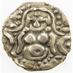 GHORID: Mu'izz al-Din Muhammad, 1171-1206, debased AV dinar (4.31g), NM, ND. VF