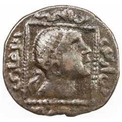 ARTUQIDS OF MARDIN: Il-Ghazi II, 1176-1184, AE dirham (9.31g), NM, ND. VF