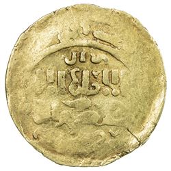 GREAT MONGOLS: Anonymous, ca. 1220s-1240s, AV dinar (4.49g), NM, ND. F