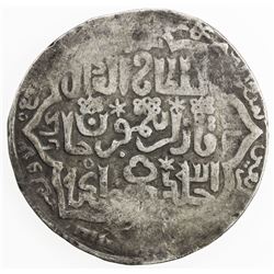 CHAGHATAYID KHANS: Buyan Quli Khan, 1348-1359, AR dinar (7.82g), Bukhara, AH74x. VF