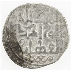 GOLDEN HORDE: Mangu Timur, 1267-1280, AR dirham (1.50g), Khwarizm, AH668. F-VF