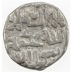 ILKHAN: Abaqa, 1265-1282, AR dirham (2.63g), NM, ND. VF