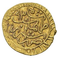 SAFAVID: Tahmasp I, 1524-1576, AV 1/6 mithqal (0.76g), Shiraz, AH930. EF