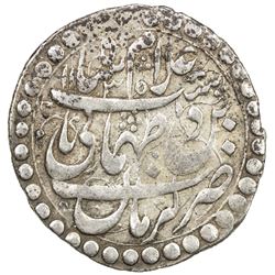 SAFAVID: Tahmasp II, 1722-1732, AR abbasi (5.37g), Kirman, AH1135. VF