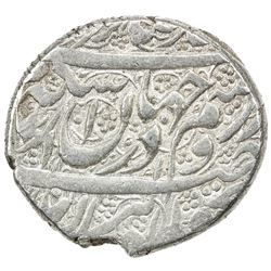 ZAND: Karim Khan, 1753-1779, AR double abbasi (9.11g), Kashan, AH1182. EF