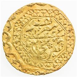 MANGHIT OF BUKHARA: Haidar, 1800-1826, AV tilla (4.58g), Bukhara, AH1226. VF