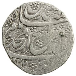 DURRANI: Ata Muhammad Bamizai Khan, 1808-1813, AR rupee (10.99g), Kashmir, AH1227 year 5. VF