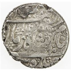 BARAKZAI: Muhammand Zaman, 2nd reign, 1842, AR rupee (9.45g), Kabul, AH1258//1258. VF