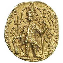 KUSHAN: Vasu Deva II, ca. 290-310, AV dinar (7.82g)