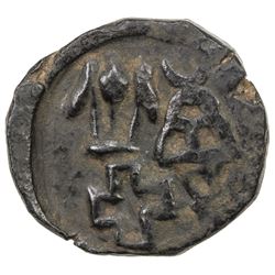 TAXILA: Anonymous, ca. 200-150 BC, AE unit (11.21g). VF