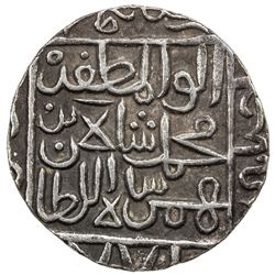 BAHMANID: Muhammad I, 1359-1375, AR tanka (10.99g), Ahsanabad, AH771. EF
