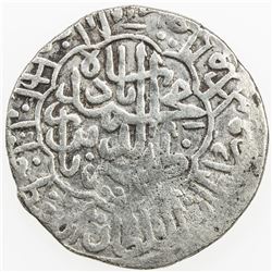 MUGHAL: Babur, 3rd reign, 1504-1530, AR shahrukhi (4.57g), NM, ND. VF