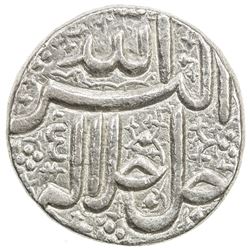 MUGHAL: Akbar I, 1556-1605, AR rupee (11.46g), Ahmadabad, IE40. VF-EF