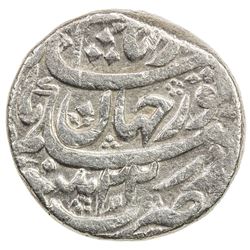 MUGHAL: Jahangir, 1605-1628, AR rupee (11.28g), Patna, AH1037 year 22. F-VF