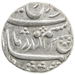 MUGHAL: Farrukhsiyar, 1713-1719, AR rupee (11.49g), Azamnagar, year 6 (frozen). VF-EF