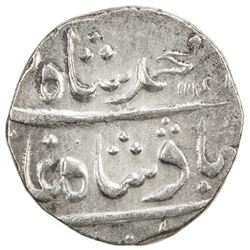 MUGHAL: Muhammad Shah, 1719-1748, AR rupee (11.50g), Munbai (Bombay), AH1141 year 11. EF
