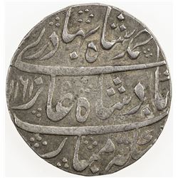 MUGHAL: Ahmad Shah Bahadur, 1748-1754, AR rupee (11.30g), Farrukhabad, AH1161 year one (ahad). VF