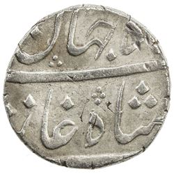 MUGHAL: Shah Jahan III, 1759-1760, AR rupee (11.54g), Surat, year one (ahad). EF