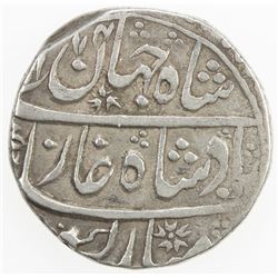 MUGHAL: Shah Jahan III, 1759-1760, AR rupee (11.18g), Mahindrapur, AH1174 year one (ahad). VF