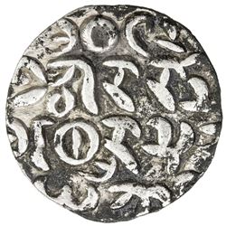 ARAKAN: Sanda Thuriya, 1731-1734, AR tanka (9.58g), BE1093. VF-EF