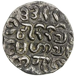 ARAKAN: Maha Thamana, 1782-1784, AR tanka (9.90g), BE1144. EF
