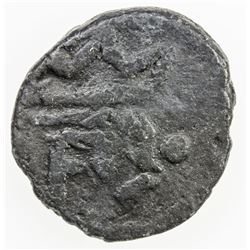 TRANQUEBAR: Frederik III, 1648-1670, lead kas (2.29g), ND. F-VF