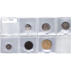 IRAN: LOT of 5 coins and 1 token