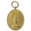 Image 1 : FRANCE: gilt bronze oval badge medal (21.74g), ND (circa 1800). AU