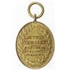 Image 2 : FRANCE: gilt bronze oval badge medal (21.74g), ND (circa 1800). AU