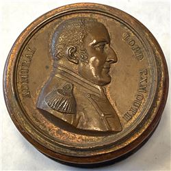 GREAT BRITAIN: AE medal, ND (1820). EF