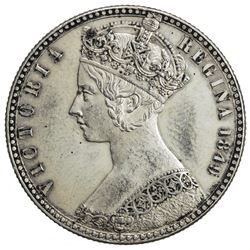 GREAT BRITAIN: Victoria, 1837-1901, AR florin, 1849. AU