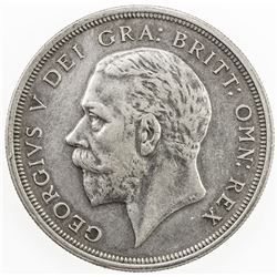 GREAT BRITAIN: George V, 1910-1936, AR crown, 1931. VF