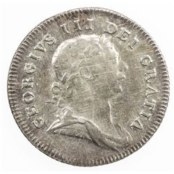 IRELAND: George III, 1760-1820, AR 10 pence token, 1805. VF