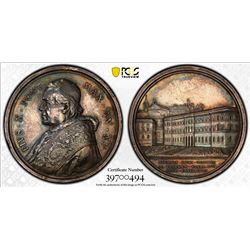 VATICAN: Pius X, 1903-1914, AR medal, AN XI (1913). PCGS AU